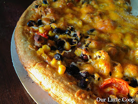 Mexican Seitan Pizza