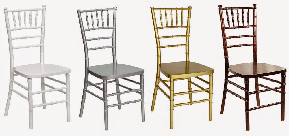 Resin Steel Core Chiavari Chairs