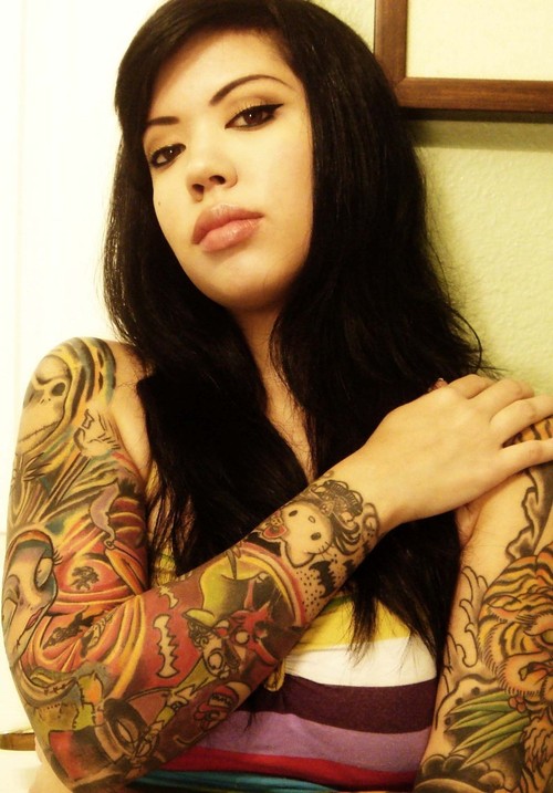 Styles Tattoo Designs Flower tattoo Girl Tattoo