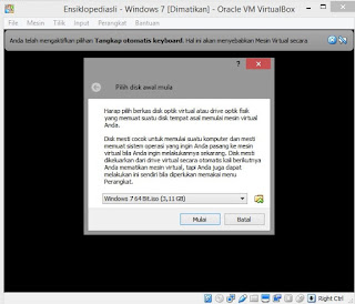 Cara Mudah Install Windows 7 VirtualBox Lengkap+Gambar