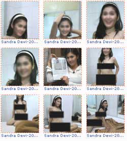 "Foto Sandra Dewi Bugil" is Fake