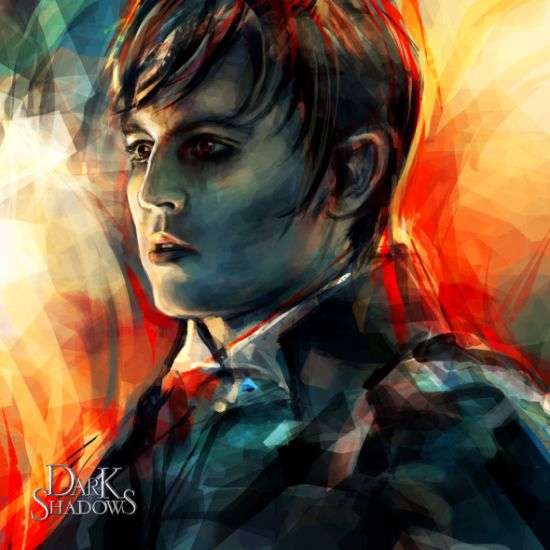 Alice X. Zhang alicexz deviantart pinturas de filmes séries Barnabas - Dark Shadows