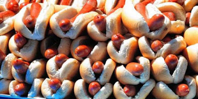 gambar Mati Dalam Lomba Makan Hot Dog