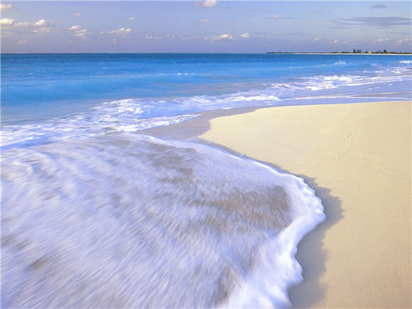 wallpaper beach. Blue Beach Wallpaper