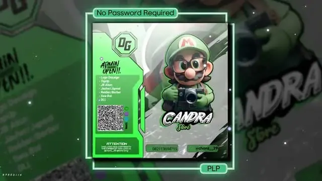 SuperMario Store Logo With QR PLP Free Download