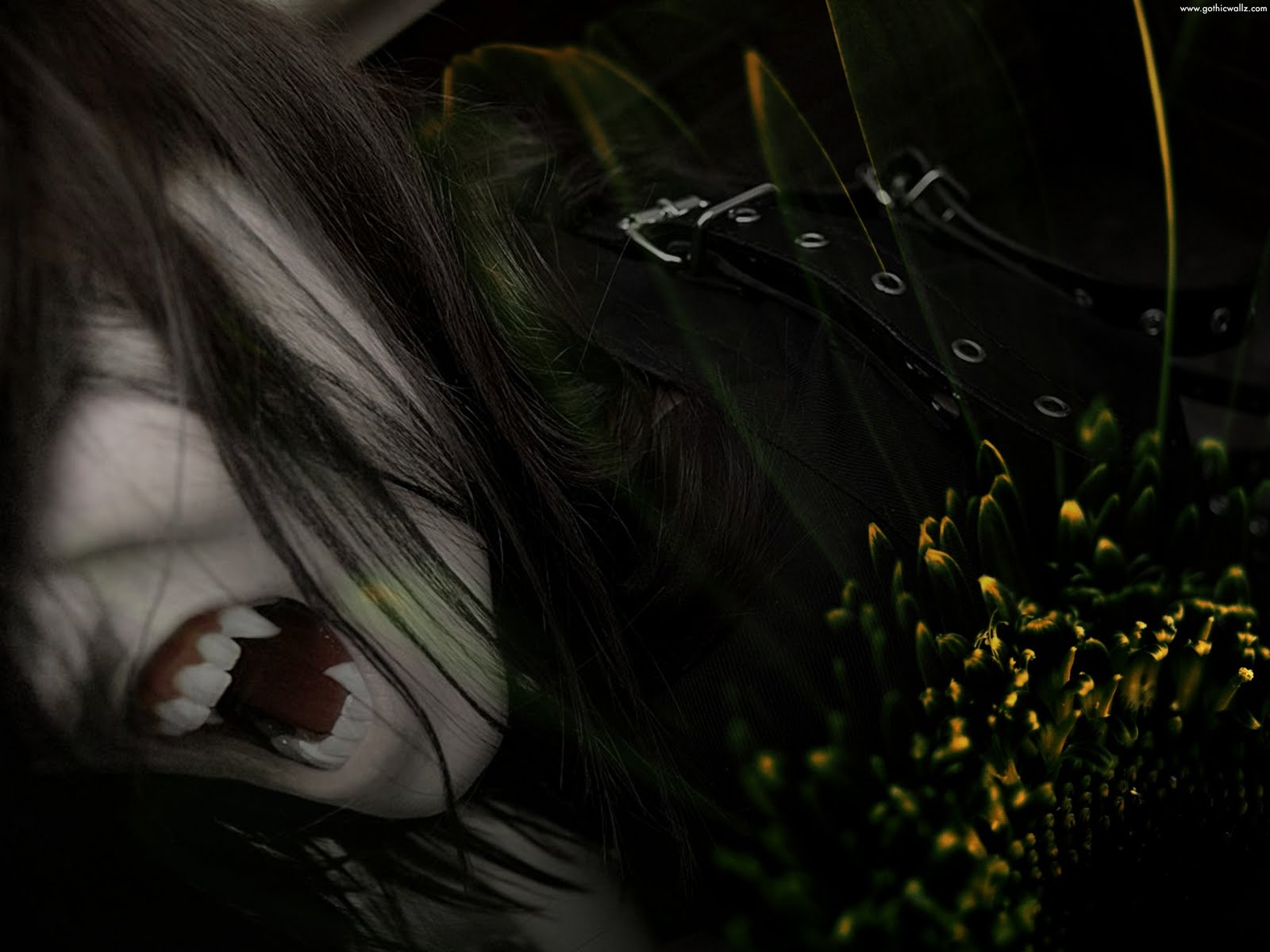 Emo Gothic Vampire  | Dark Gothic Wallpaper Download