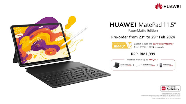 HUAWEI Unveils The MatePad 11.5 PaperMatte Edition, Tailored for a Comfortable Viewing Experience, HUAWEI, HUAWEI MatePad 11.5, lifestyle