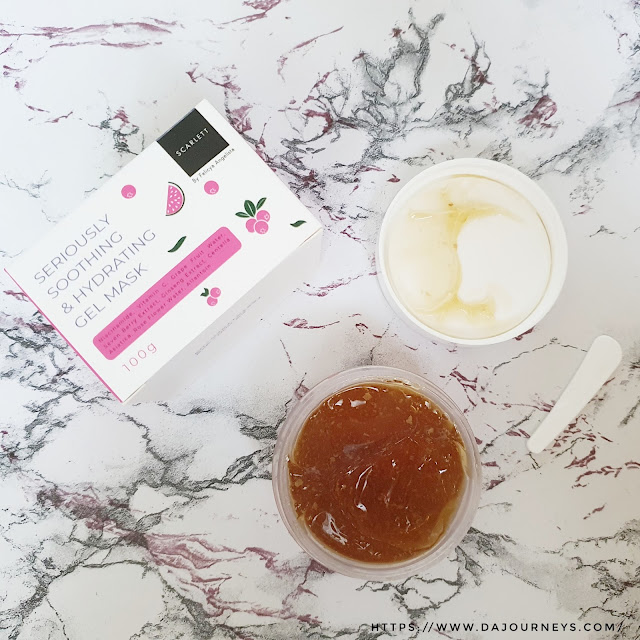 Review Scarlett Seriously Soothing & Hydrating Gel Mask