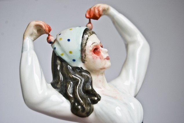 Twisted Ceramic Figurines Jessica Harrison