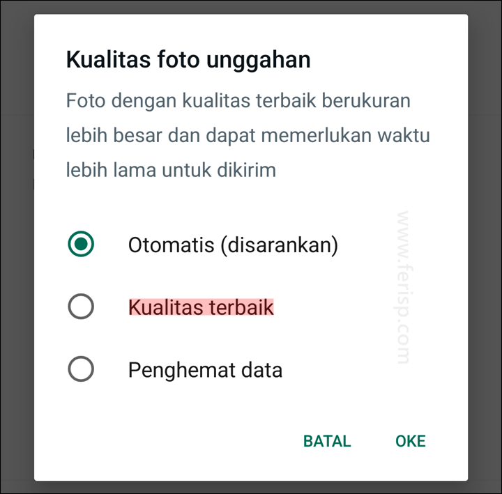 Cara Mengirim Gambar, Foto, Video Berkualitas HD di WhatsApp