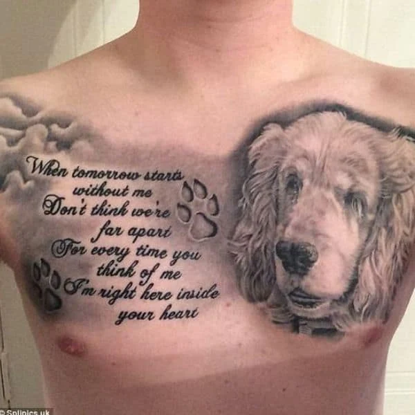 Tatuajes en homenaje a mi perro