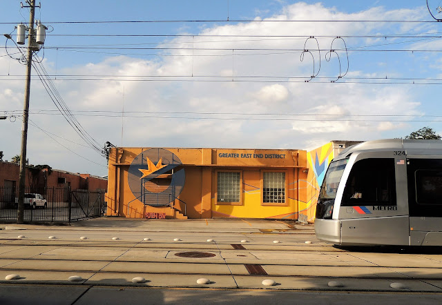 Metro Train on Harrisburg Boulevard 