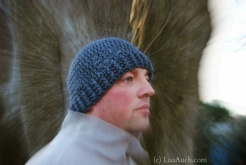 Easy Mens Crochet Beanie Pattern FREE