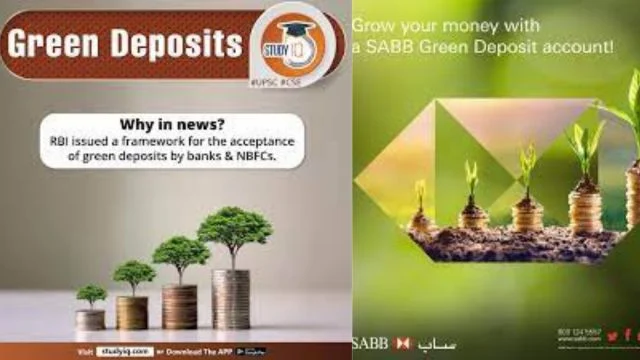 what is green fixed deposits || हरित जमा पर आरबीआई ..