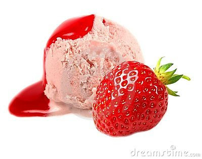 Strawberry ice cream scoop Stock Photos - Page 1 : Masterfile