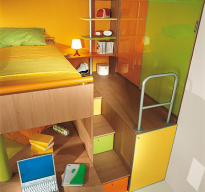 Loft Bedroom Ideas on Mobili Small Space Trends For Children   S Loft Bedroom Ideas