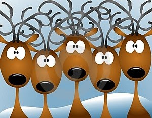 Christmas Reindeer Desktop Wallpapers