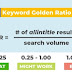I will do kgr keyword research that google ranks