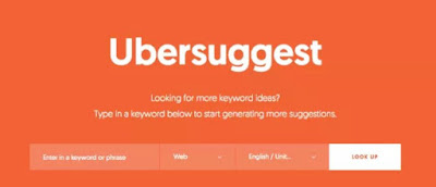  Ubersuggest's Free Keyword Tool