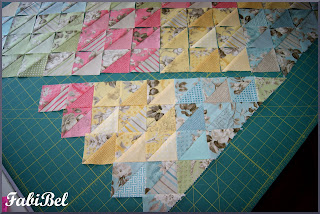 Patchwork - Gathering fabric pieces