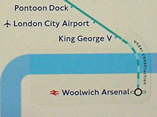 DLR to Woolwich Arsenal