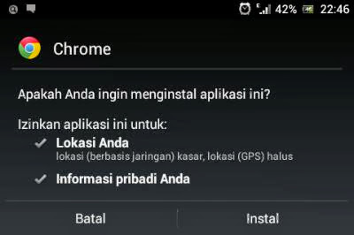 google chrome browser for android terbaru