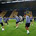 Entrenamiento en el Signal Iduna Park