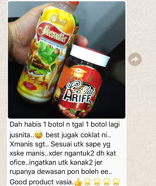 Testimoni Jusnita V'asia