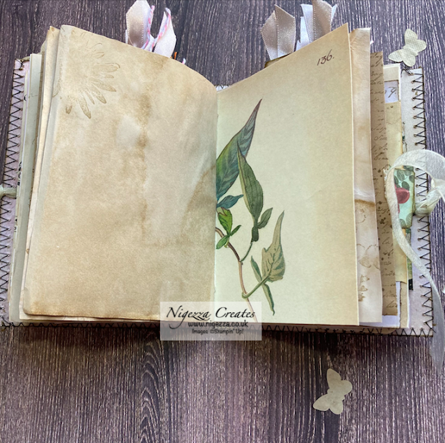 Mini Botanical Junk Journal Flip Through