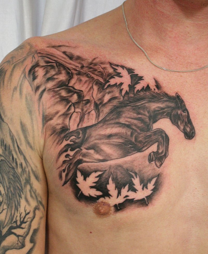 Horse Tattoo Design