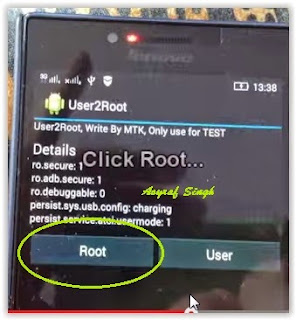 Cara Root Lenovo P70