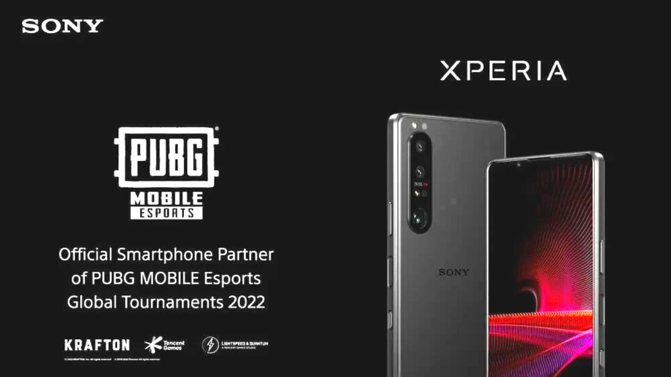 Mobile company Sony Experia Named Official Devices for PUBG Mobile Tournament.