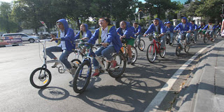Siswa SMAN 3 Semarang Konvoi Sepeda