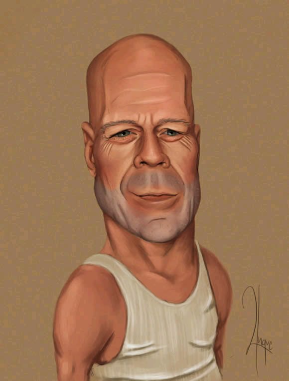 Celebrities Stuff: A collection of funny caricatures of famous people