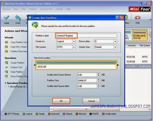 Cara Membagi Partisi Hardisk Pada Windows 7 04 Cara Membagi Partisi Hardisk Pada Windows 7 04