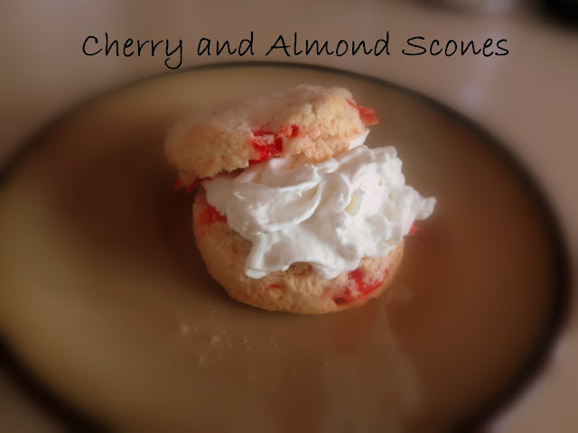 Cherry and Almond Scones