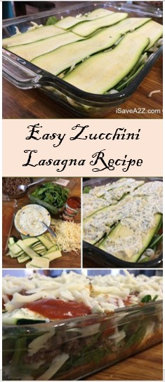 Easy Zucchini Lasagna Recipe 