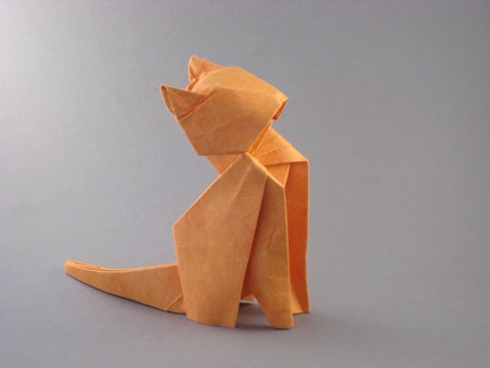Make Easy Origami Instructions Kids Origami Cat Nishikawa 3d