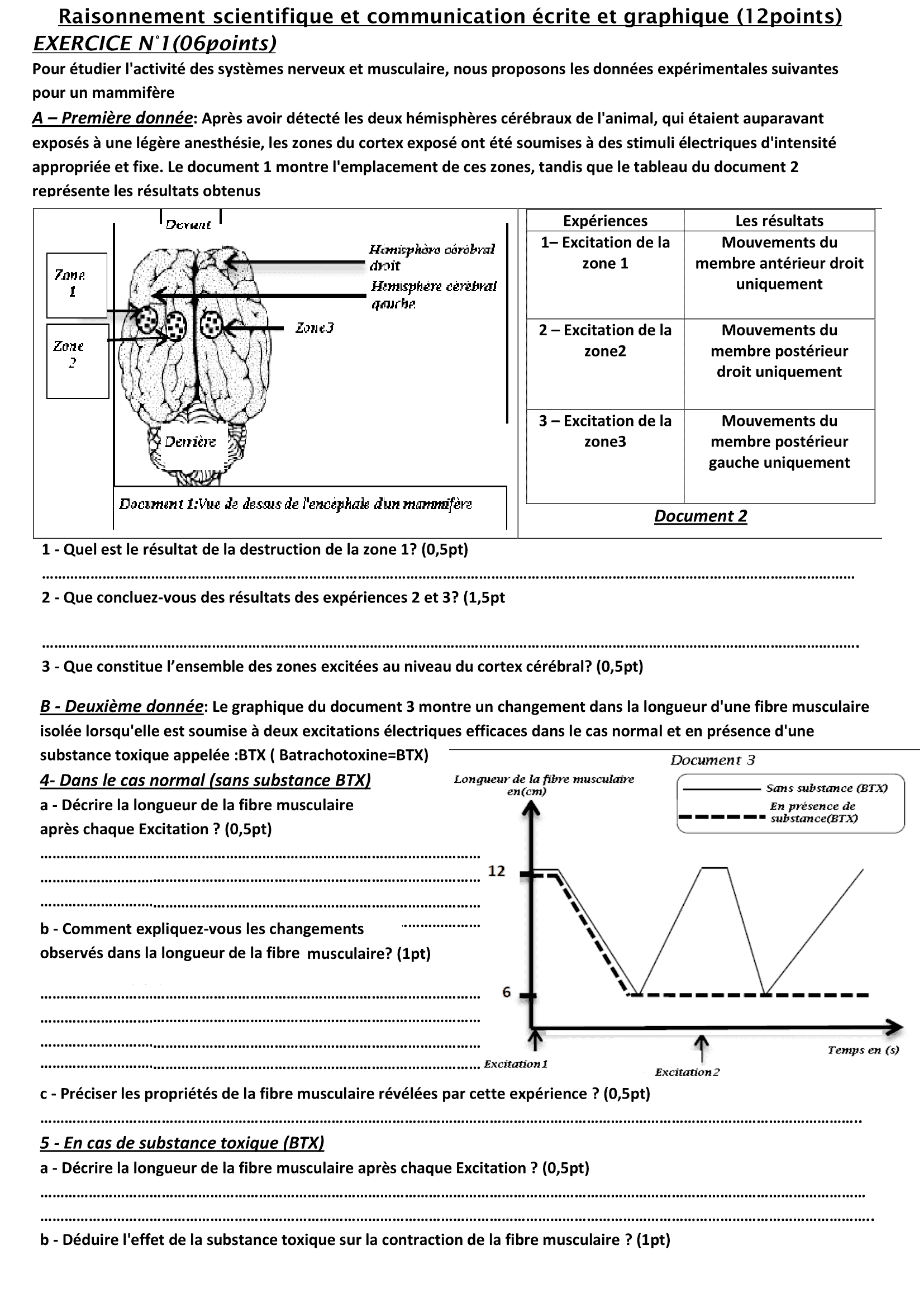 examen régional svt 3ac pdf corrigé