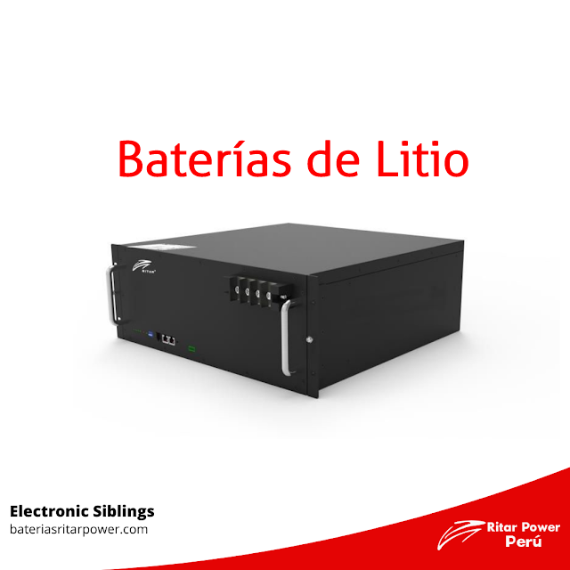 BATERÍA DE LITIO 48V 100Ah  Baterias Ritar Power en Perú - Distribuidor  Autorizado