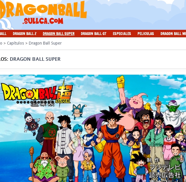 Dragonball Sullca.com