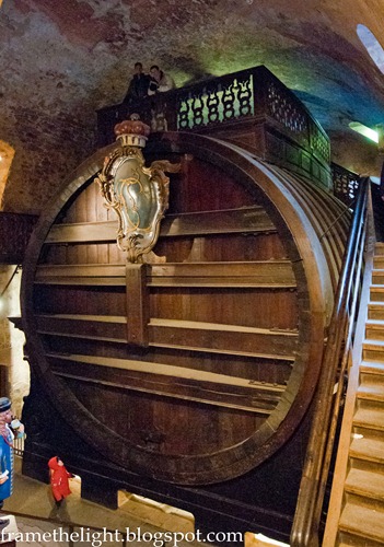 Castle wine barrel But not quite as big as this one!