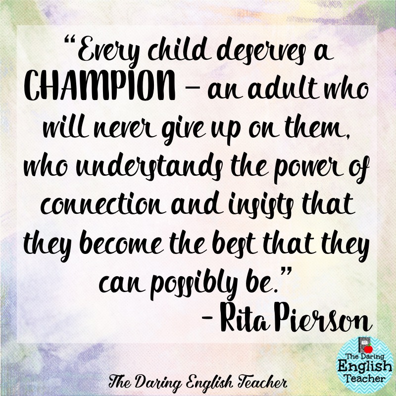 Inspirational Teacher Quotes | The Daring English Teacher