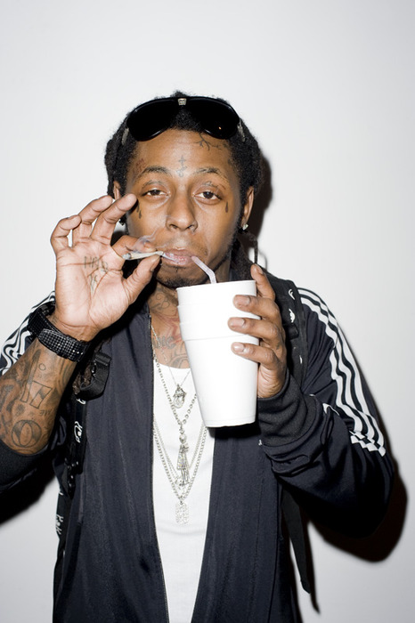 Lil Wayne 2004. Lil Wayne Smoking A Blunt.