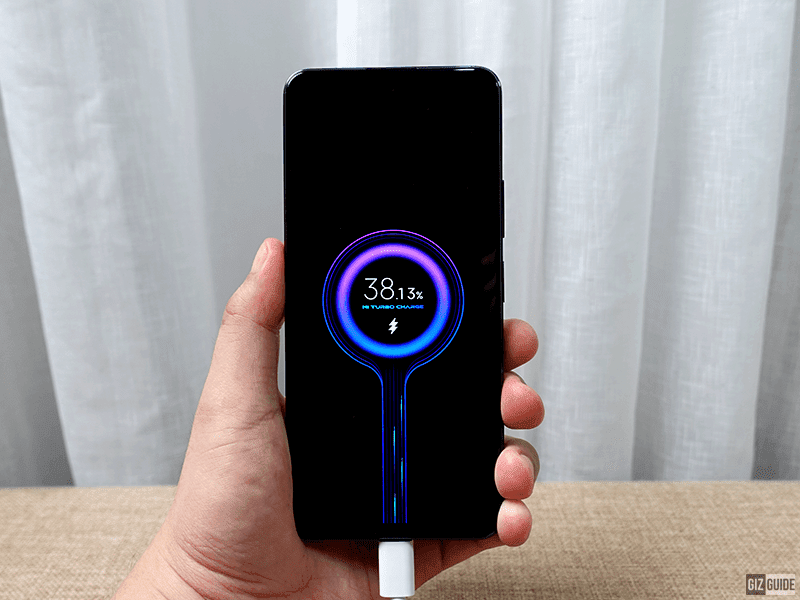 67W Turbo Charging for the 5,000mAh battery