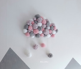 Bulles de Plume DIY Nuage Pompons