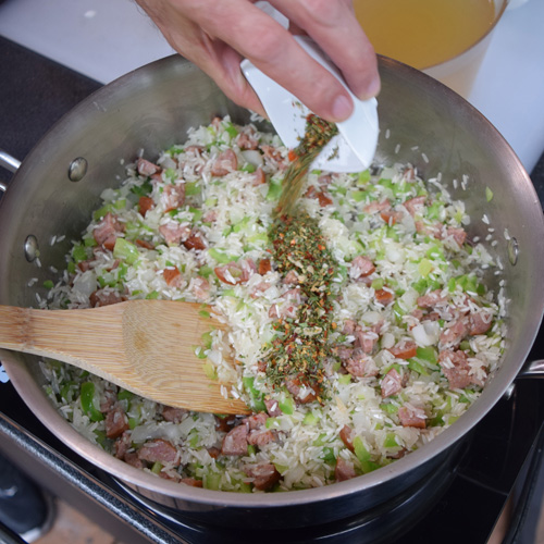 Cajun Dirty Rice Stuffed Bell Peppers