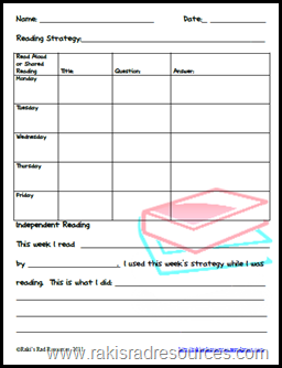 Getting kids to enjoy reading is the most important step to creating life long readers.  Find 10 tips getting kids to enjoy reading.  Heidi Raki of Raki's Rad Resources - Read Aloud Journal