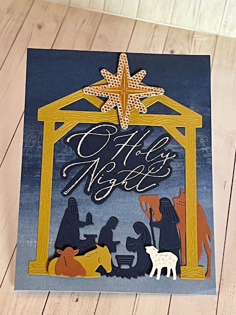 O Holy Night Suite from Stampin' Up! use to create Christmas Cards