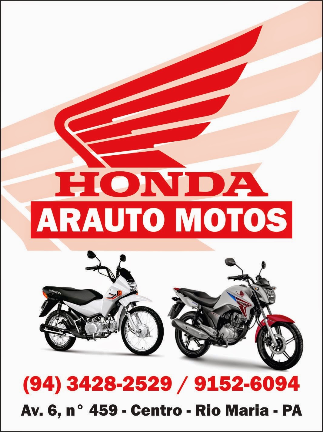 HONDA ARAUTO MOTOS